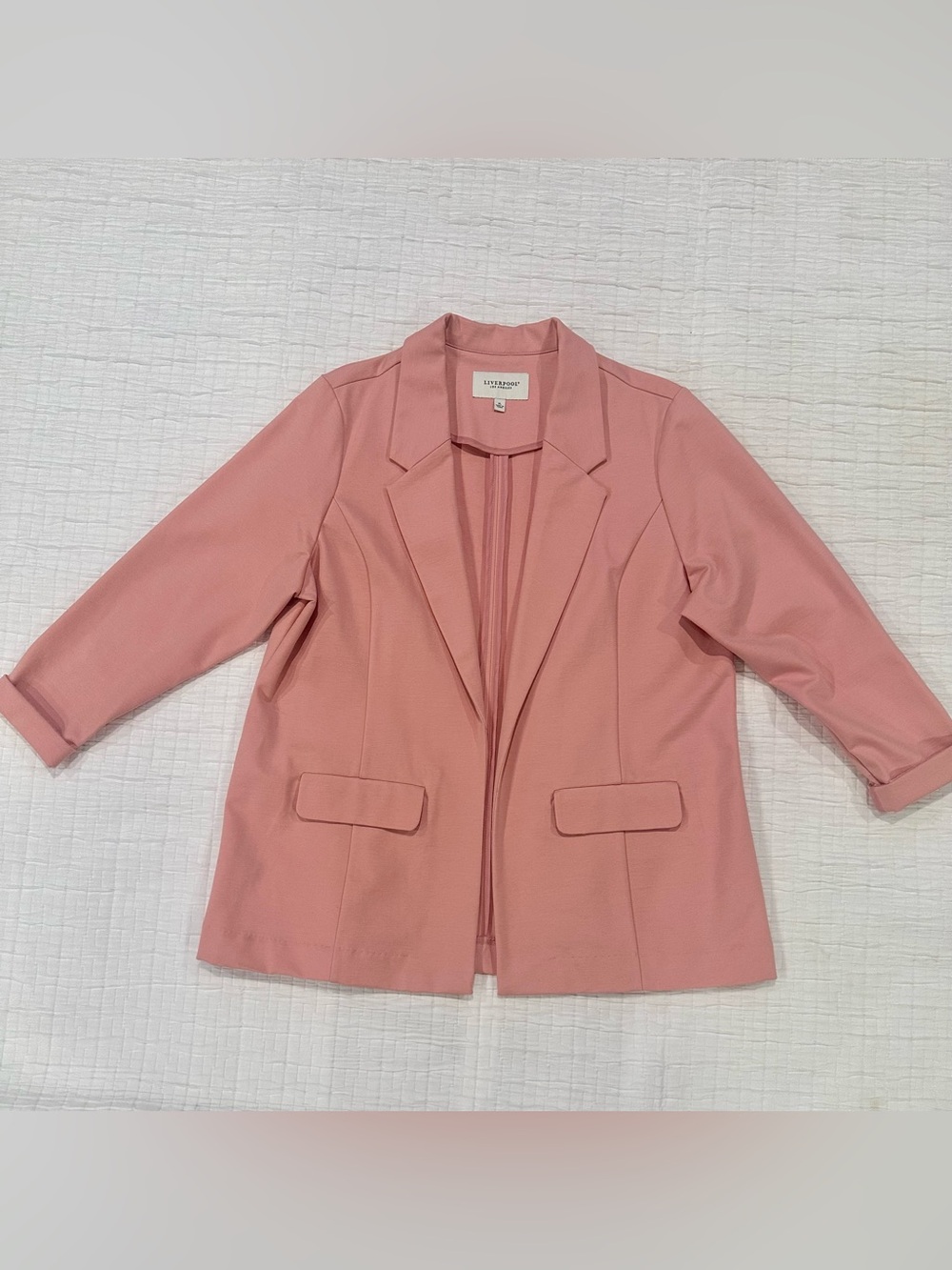 Liverpool Blush Pink Women's Tailored Blazer XL